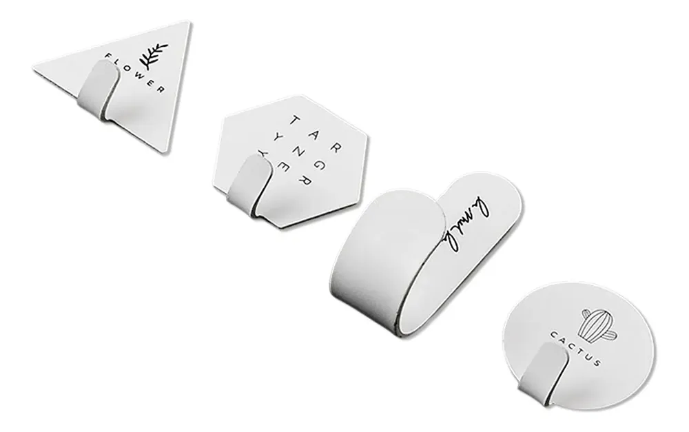 Gancho Adesivo Nórdico Minimalista Cozinha Banheiro CH155