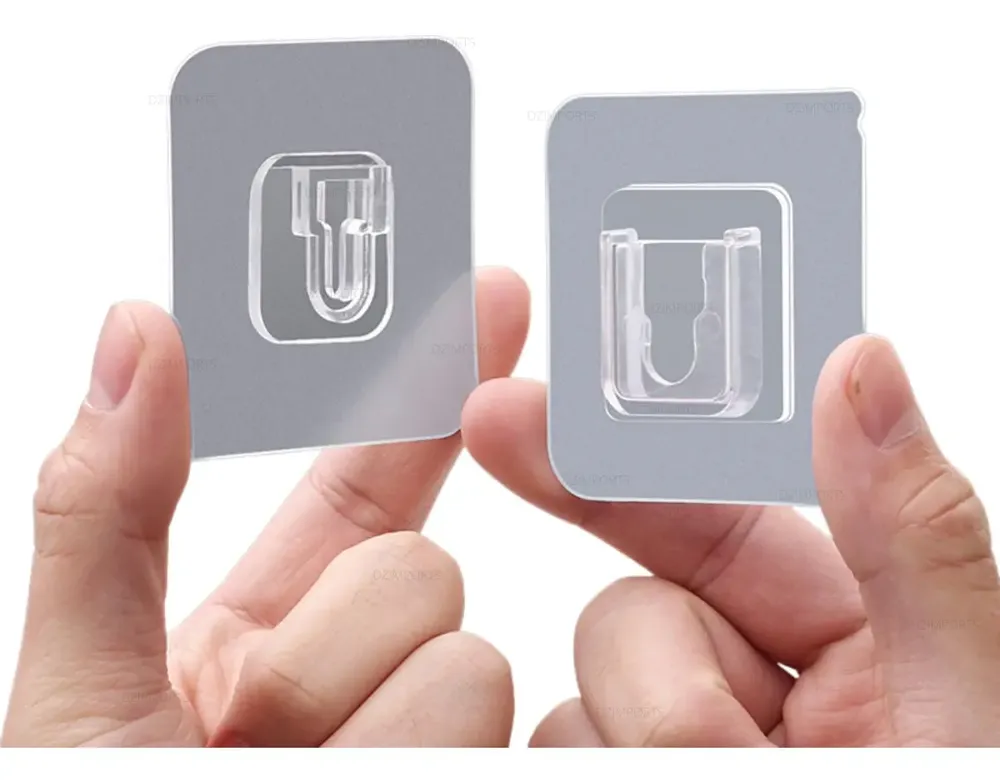 20 Suporte Adesivo Gancho Para Quadro Sem Prego Furo Sujeira