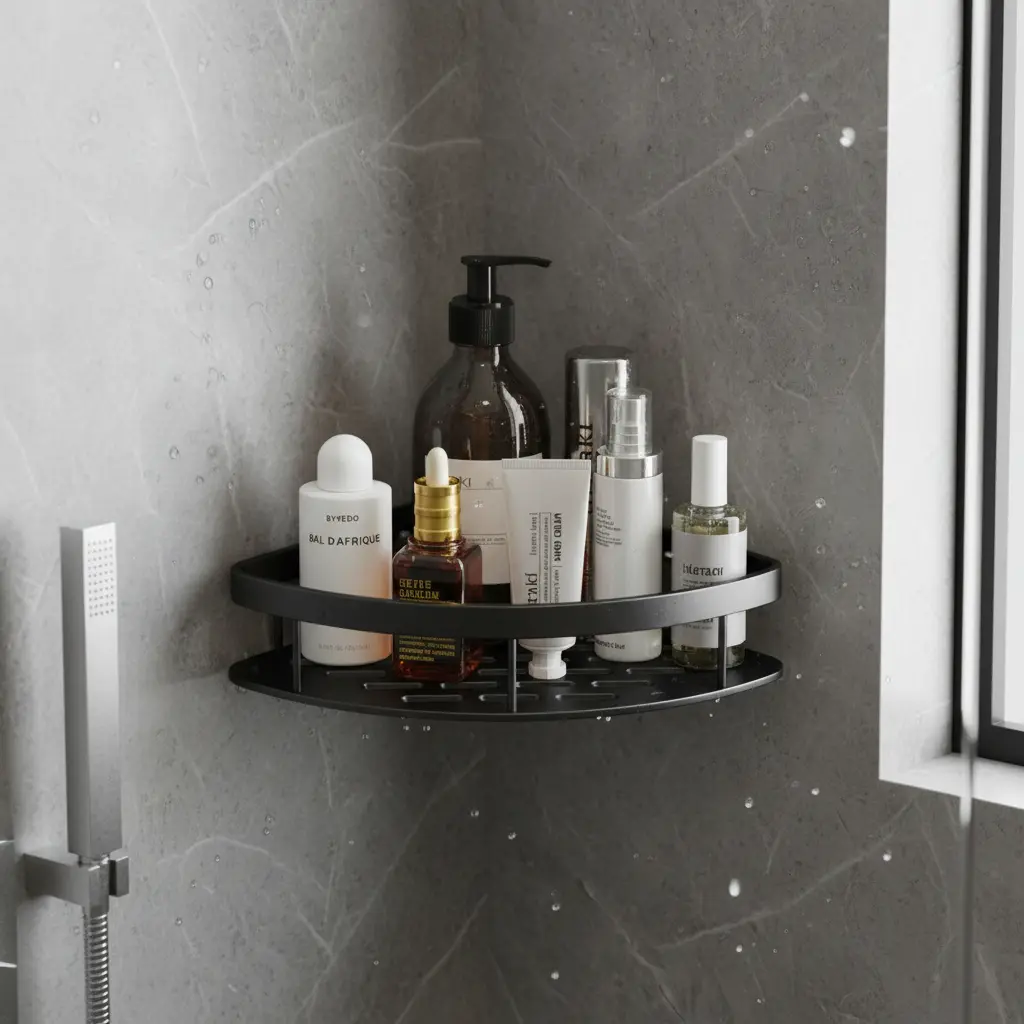 Kit Prateleiras De Canto Para Casa E Banheiro - Laváveis