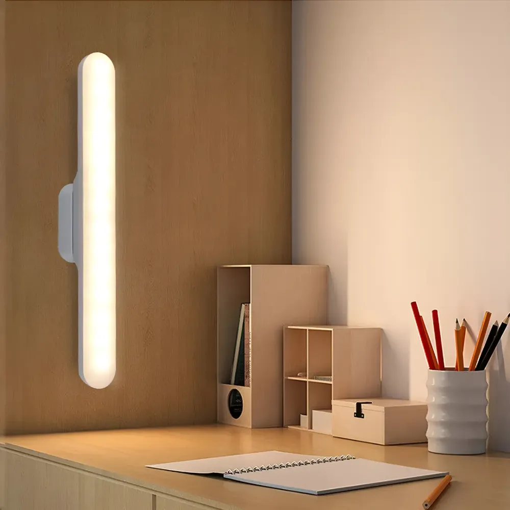 Luminária LED Recarregável Sem Fio Magnética Touch Slim 30cm